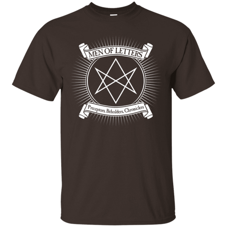 T-Shirts Dark Chocolate / S Men of Letters T-Shirt