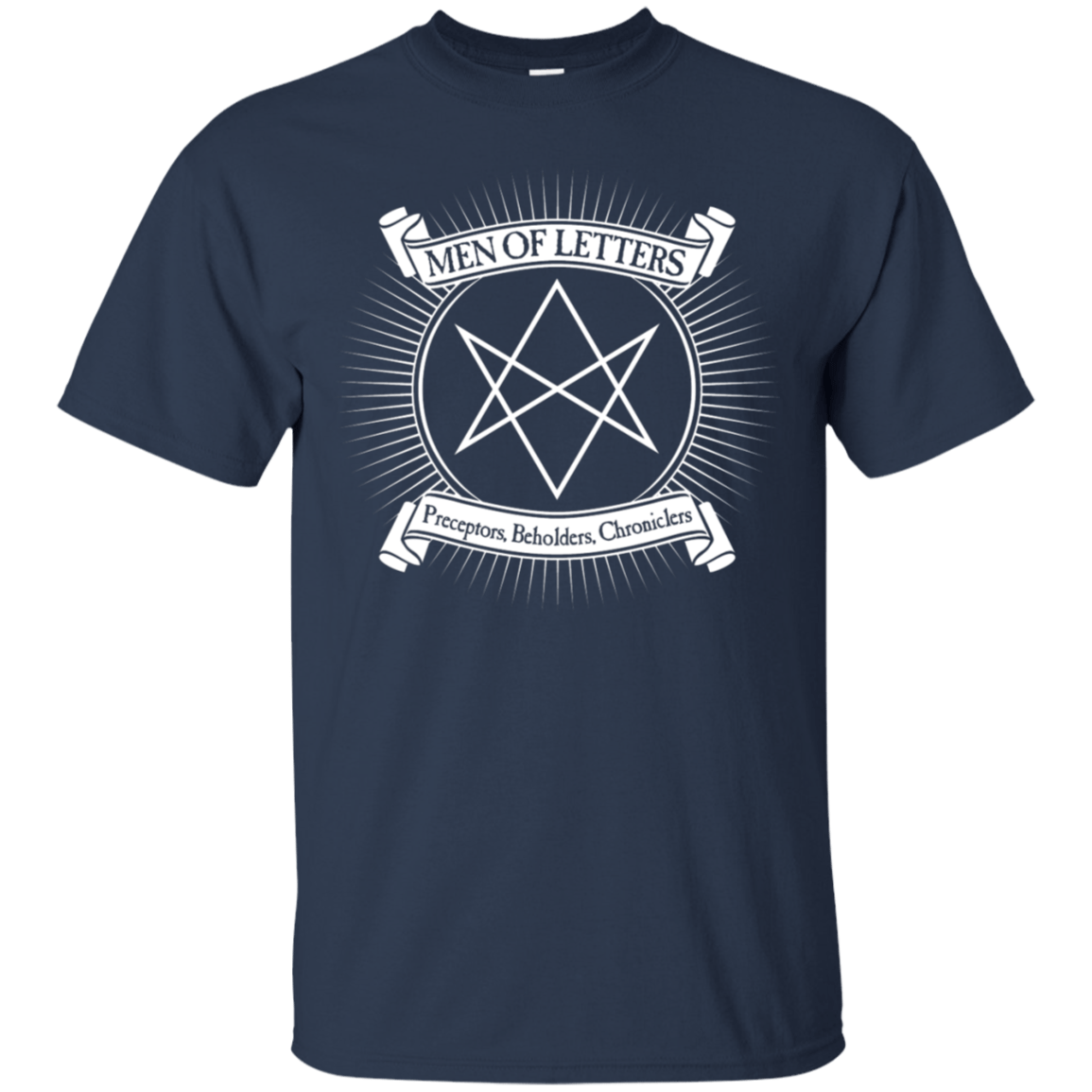 T-Shirts Navy / S Men of Letters T-Shirt