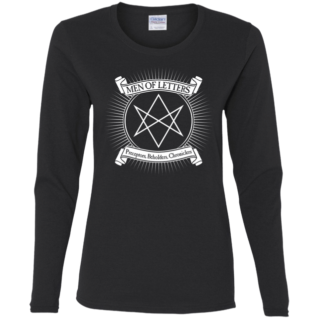 T-Shirts Black / S Men of Letters Women's Long Sleeve T-Shirt