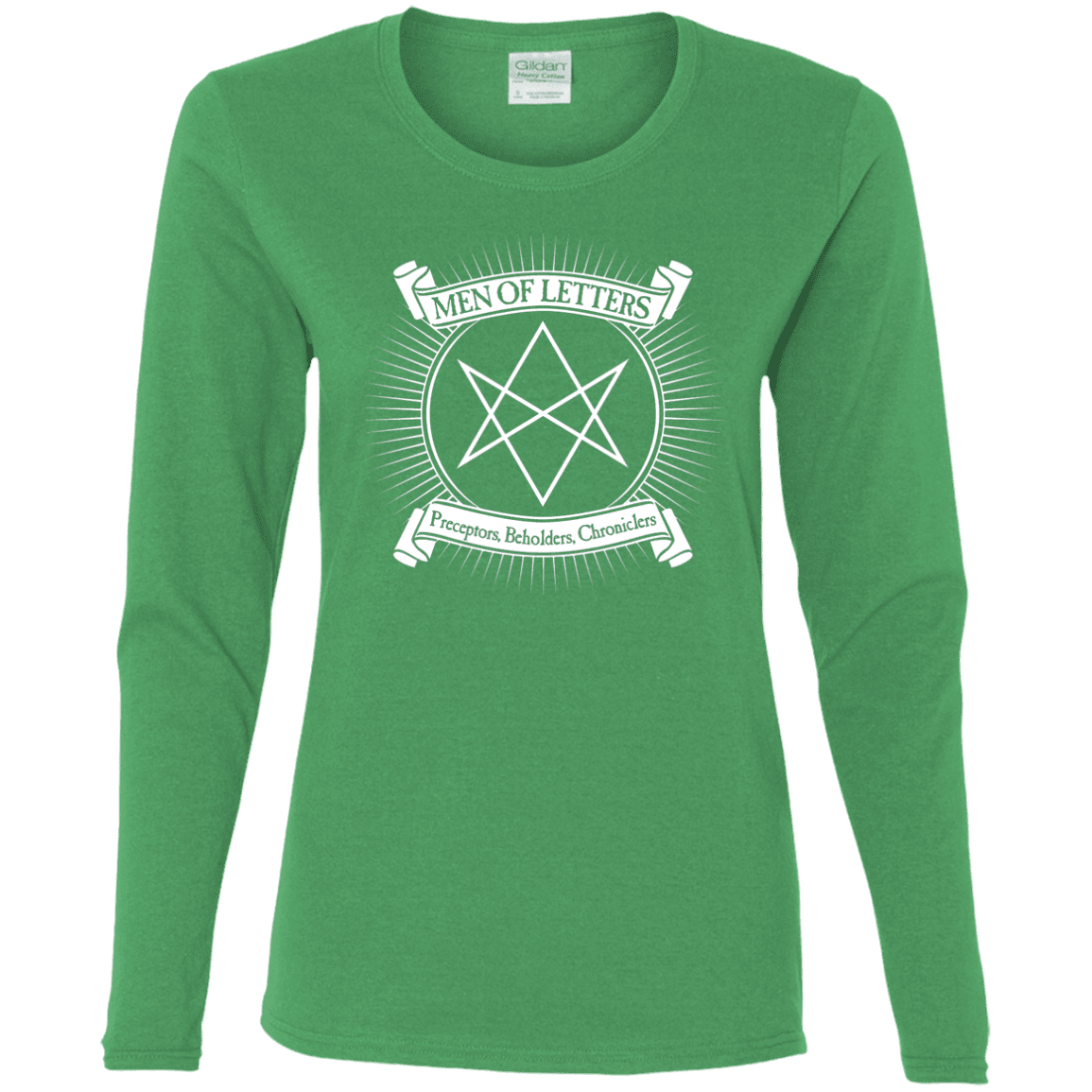 T-Shirts Irish Green / S Men of Letters Women's Long Sleeve T-Shirt