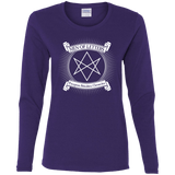 T-Shirts Purple / S Men of Letters Women's Long Sleeve T-Shirt