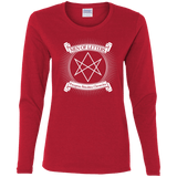 T-Shirts Red / S Men of Letters Women's Long Sleeve T-Shirt