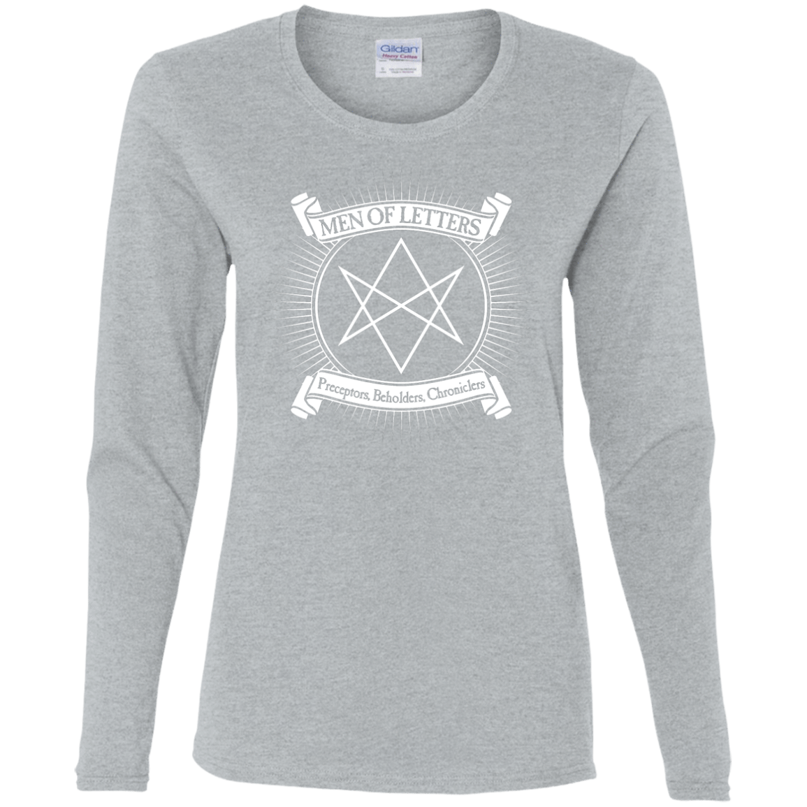 T-Shirts Sport Grey / S Men of Letters Women's Long Sleeve T-Shirt