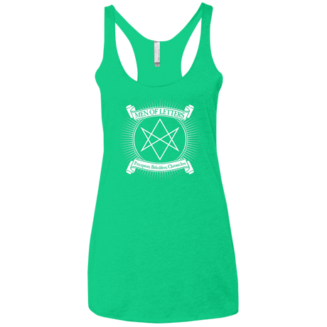 T-Shirts Envy / X-Small Men of Letters Women's Triblend Racerback Tank