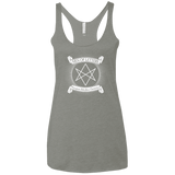 T-Shirts Venetian Grey / X-Small Men of Letters Women's Triblend Racerback Tank