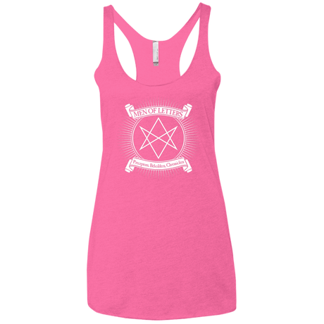 T-Shirts Vintage Pink / X-Small Men of Letters Women's Triblend Racerback Tank