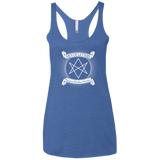 T-Shirts Vintage Royal / X-Small Men of Letters Women's Triblend Racerback Tank