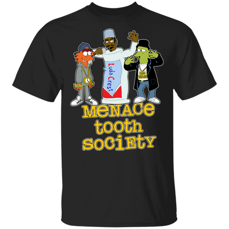 T-Shirts Black / S Menace Tooth Society T-Shirt