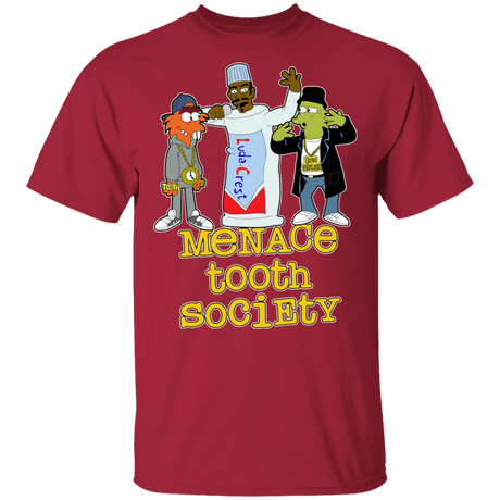 T-Shirts Cardinal / S Menace Tooth Society T-Shirt