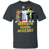 T-Shirts Dark Heather / S Menace Tooth Society T-Shirt