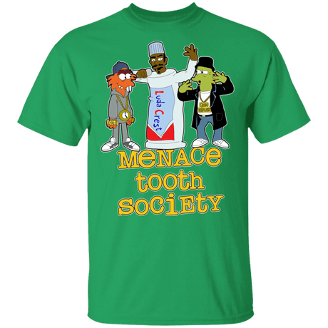 T-Shirts Irish Green / S Menace Tooth Society T-Shirt