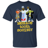 T-Shirts Navy / S Menace Tooth Society T-Shirt