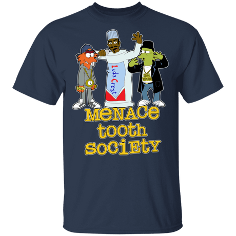 T-Shirts Navy / S Menace Tooth Society T-Shirt