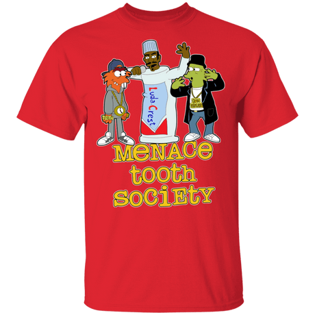 T-Shirts Red / S Menace Tooth Society T-Shirt