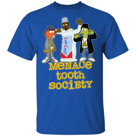 T-Shirts Royal / S Menace Tooth Society T-Shirt