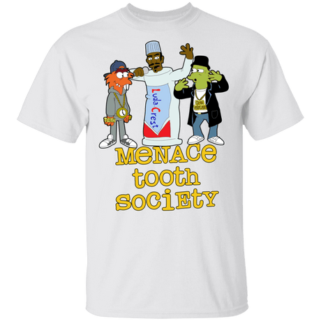 T-Shirts White / S Menace Tooth Society T-Shirt