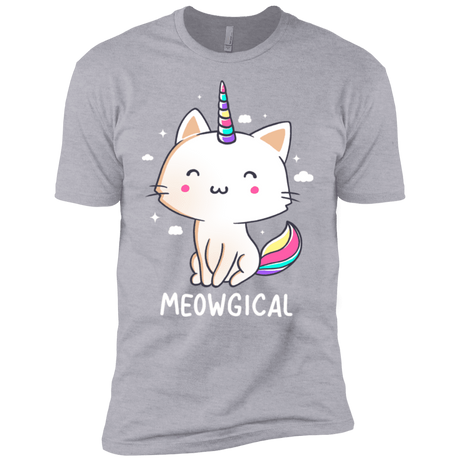 T-Shirts Heather Grey / YXS Meowgical Boys Premium T-Shirt