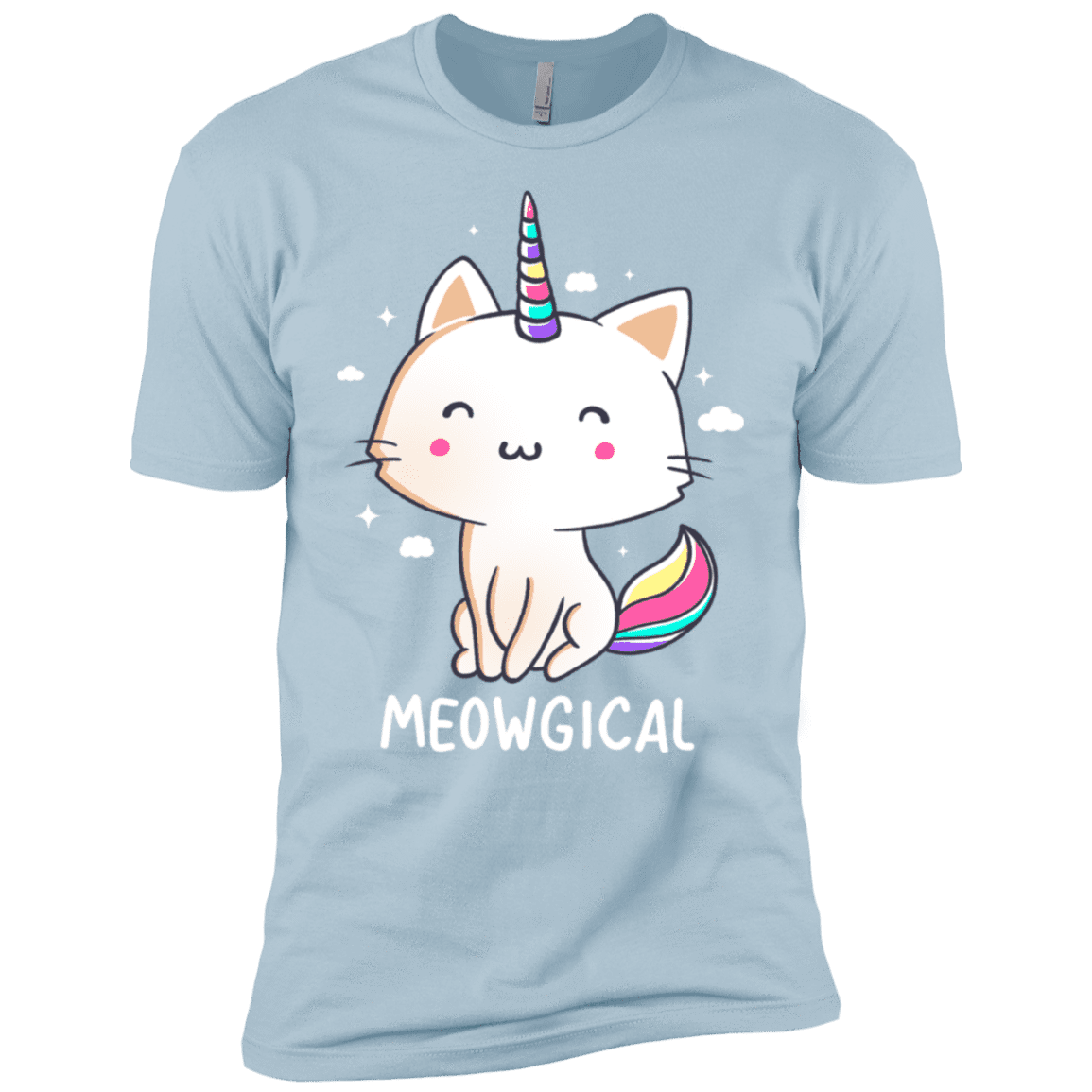 T-Shirts Light Blue / YXS Meowgical Boys Premium T-Shirt