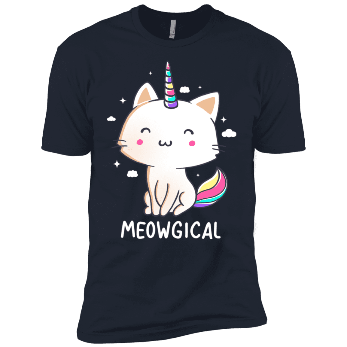 T-Shirts Midnight Navy / YXS Meowgical Boys Premium T-Shirt