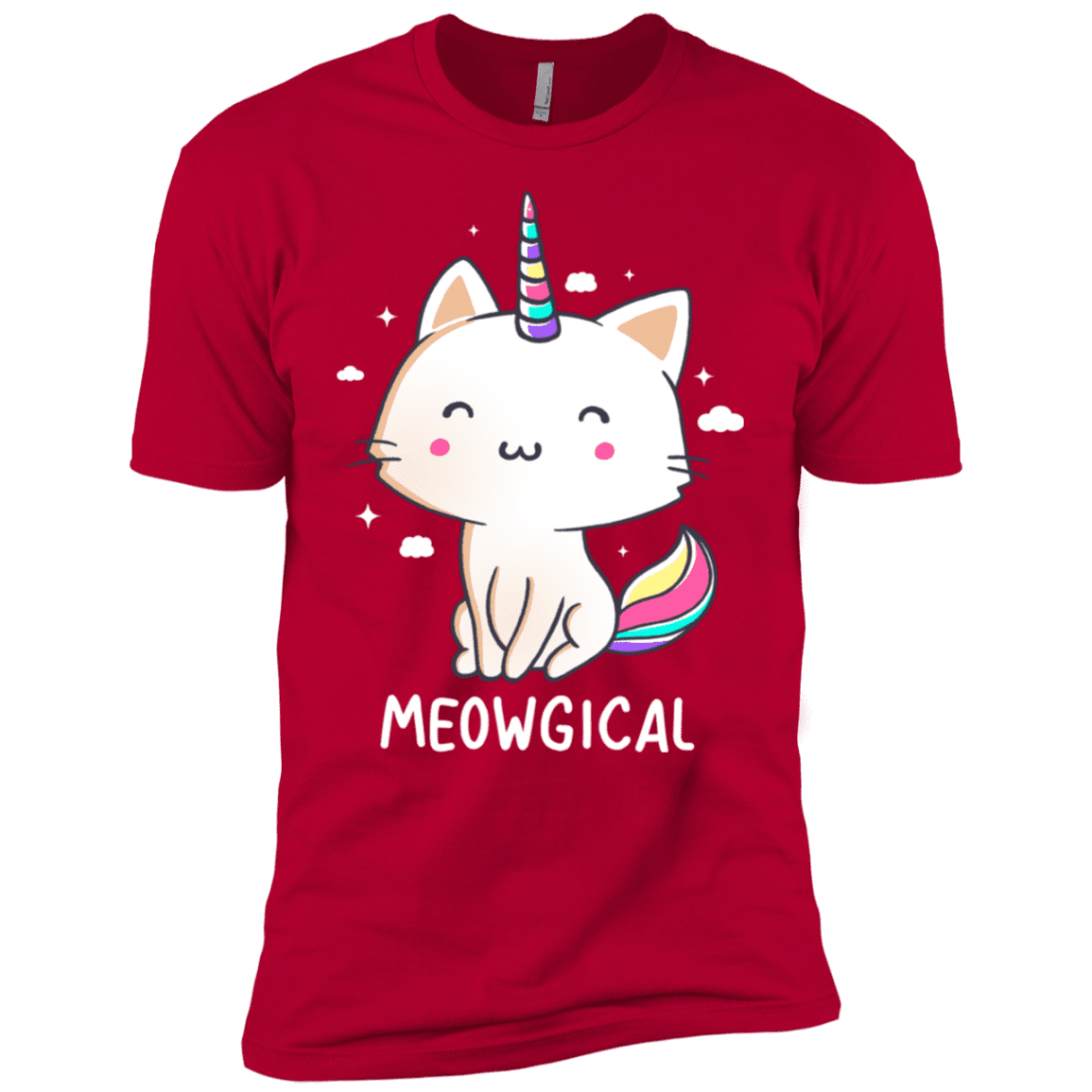 T-Shirts Red / YXS Meowgical Boys Premium T-Shirt