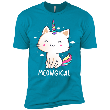 T-Shirts Turquoise / YXS Meowgical Boys Premium T-Shirt