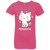 T-Shirts Hot Pink / YXS Meowgical Girls Premium T-Shirt