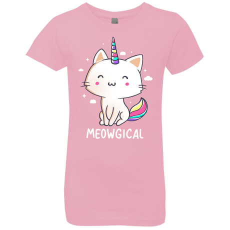 T-Shirts Light Pink / YXS Meowgical Girls Premium T-Shirt