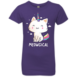 T-Shirts Purple Rush / YXS Meowgical Girls Premium T-Shirt