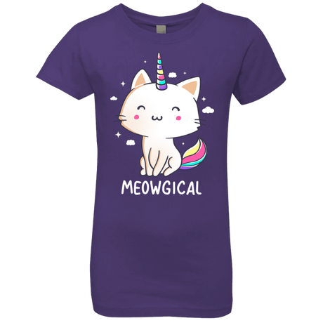 T-Shirts Purple Rush / YXS Meowgical Girls Premium T-Shirt