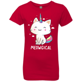 T-Shirts Red / YXS Meowgical Girls Premium T-Shirt