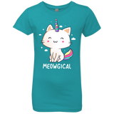 T-Shirts Tahiti Blue / YXS Meowgical Girls Premium T-Shirt