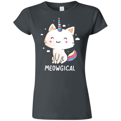 T-Shirts Charcoal / S Meowgical Junior Slimmer-Fit T-Shirt