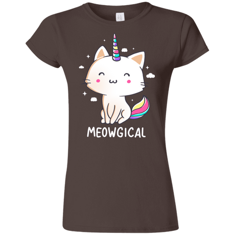 T-Shirts Dark Chocolate / S Meowgical Junior Slimmer-Fit T-Shirt