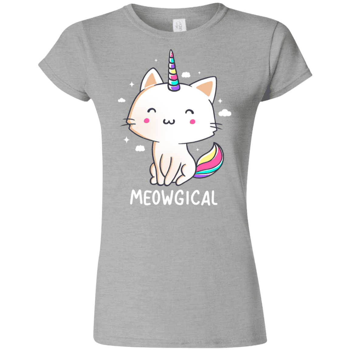T-Shirts Sport Grey / S Meowgical Junior Slimmer-Fit T-Shirt