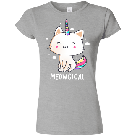 T-Shirts Sport Grey / S Meowgical Junior Slimmer-Fit T-Shirt
