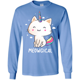 T-Shirts Carolina Blue / S Meowgical Men's Long Sleeve T-Shirt