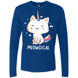 T-Shirts Royal / S Meowgical Men's Premium Long Sleeve