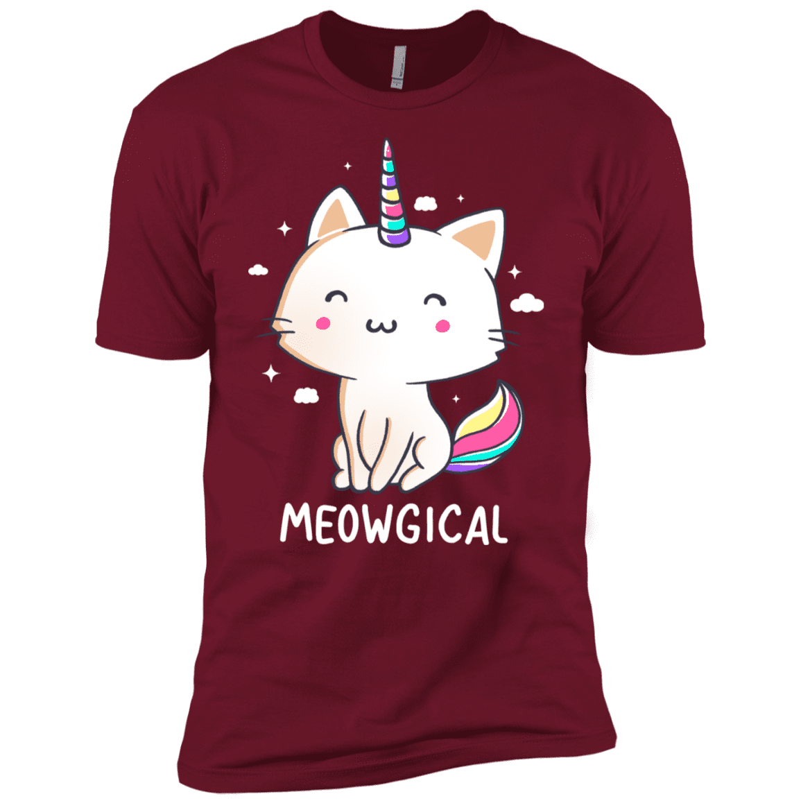 T-Shirts Cardinal / X-Small Meowgical Men's Premium T-Shirt