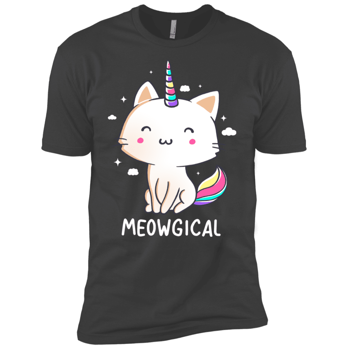 T-Shirts Heavy Metal / X-Small Meowgical Men's Premium T-Shirt