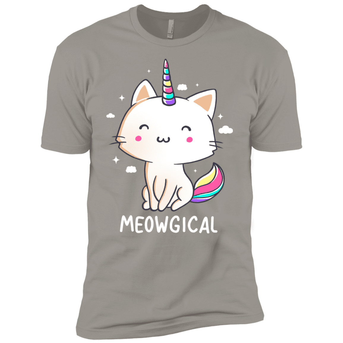 T-Shirts Light Grey / X-Small Meowgical Men's Premium T-Shirt