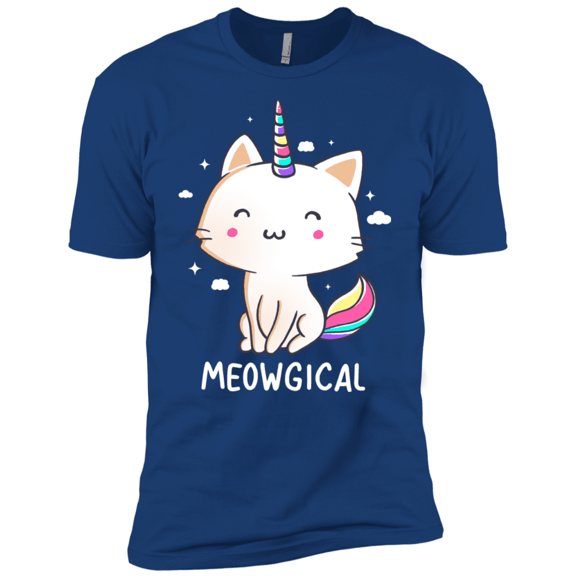 T-Shirts Royal / X-Small Meowgical Men's Premium T-Shirt