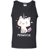 T-Shirts Black / S Meowgical Men's Tank Top