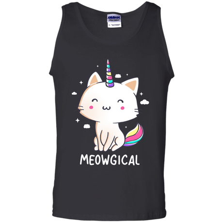 T-Shirts Black / S Meowgical Men's Tank Top