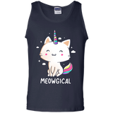 T-Shirts Navy / S Meowgical Men's Tank Top