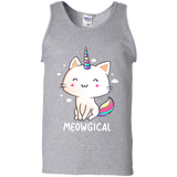 T-Shirts Sport Grey / S Meowgical Men's Tank Top