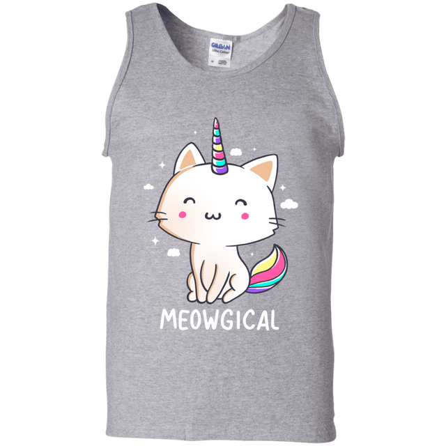 T-Shirts Sport Grey / S Meowgical Men's Tank Top