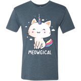T-Shirts Indigo / S Meowgical Men's Triblend T-Shirt