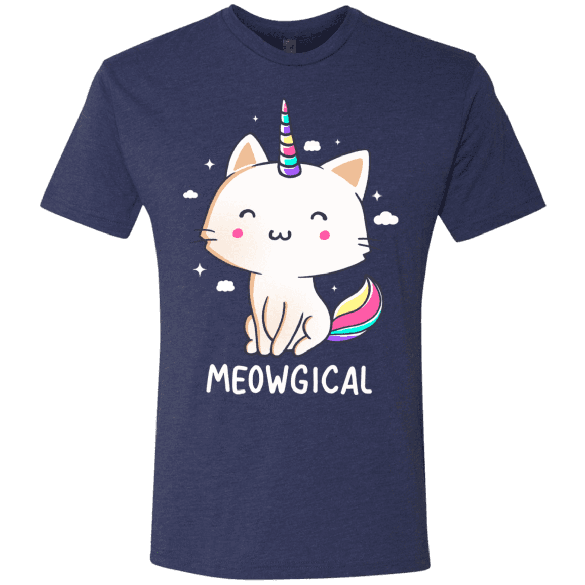 T-Shirts Vintage Navy / S Meowgical Men's Triblend T-Shirt