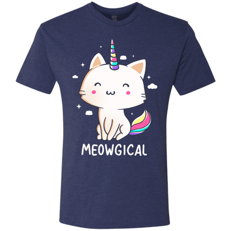 T-Shirts Vintage Navy / S Meowgical Men's Triblend T-Shirt