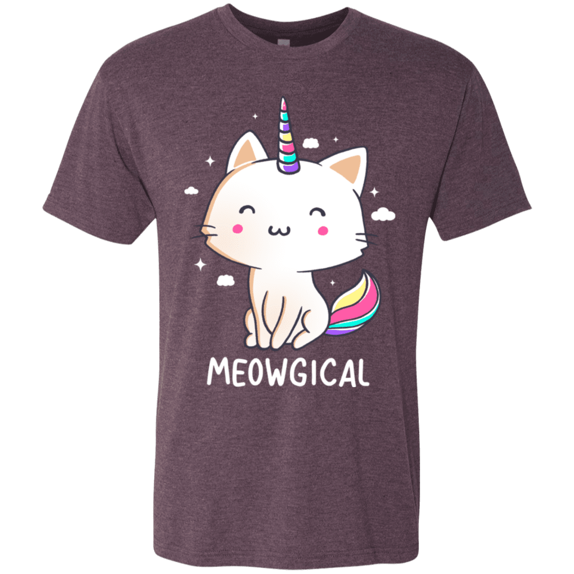 T-Shirts Vintage Purple / S Meowgical Men's Triblend T-Shirt